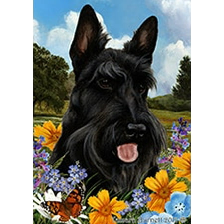 Scotty Black - Best of Breed Summer Flowers Garden Flags