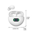 thumbnail image 2 of Auriculares Bluetooth Auriculares Intraaurales Bluetooth 54 Para Dormir Con Sonido Envolvente Y Batería De Larga Duración Para Relajarse Por La Noche, Color Blanco (1 Unidad) Rkxzt, 2 of 9