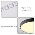 thumbnail image 4 of Lámpara de techo LED regulable, luz natural de 4500 K, luminarias empotradas de madera modernas para cualquier habitación, 4 of 5