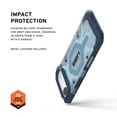 thumbnail image 4 of UAG iPhone Air Case Pathfinder Clear + Wrist Lanyard Bundle - Compatible with MagSafe Military Grade Protective Cover, Blues, 4 of 9