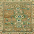thumbnail image 1 of Ahgly Company Indoor Square Abstract Copper Green Abstract Area Rugs, 8' Square, 1 of 6