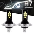 thumbnail image 1 of 2 X H7 LED SMD 120W Super Bright Headlight Headlamp Fog Lights Bulbs LD1849, 1 of 10