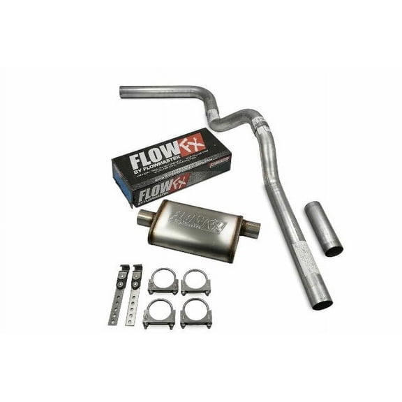 Chevy Suburban 00-06 3" Single Exhaust Kit S Exit Flowmaster Flow FX No Tip