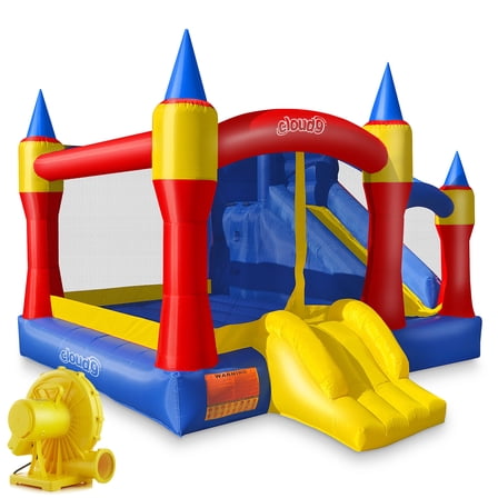 Cloud 9 Royal Slide Bounce House with Blower