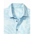 thumbnail image 2 of Tommy Bahama Palm Coast Fresco Camp Short Sleeve Button Up Shirt, Aqua Ice Blue, 4XLB Big & Tall, 2 of 2