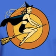 thumbnail image 3 of CafePress - Retro Witch T Shirt - Men's Classic Graphic Cotton T-Shirt, 3 of 4