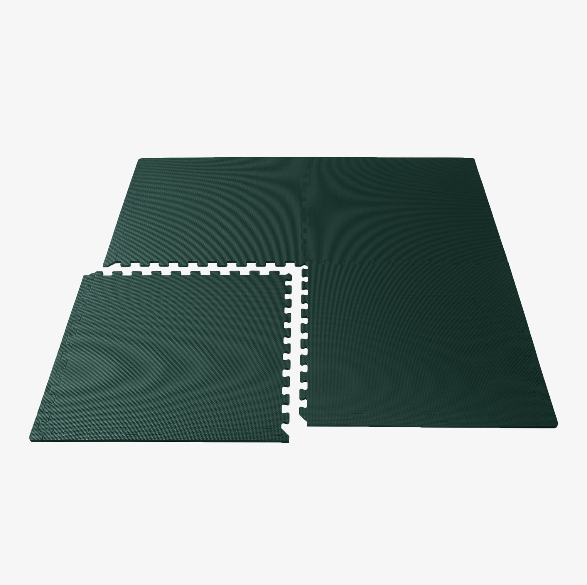 We Sell Mats 3/8 Inch Thick Multipurpose Exercise Floor Mat with EVA Foam, Interlocking Tiles, Anti-Fatigue for Home, or Gym, 24 in x 24