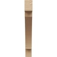 thumbnail image 2 of Ekena Millwork 3"W x 18"D x 24"H Merced Rough Cedar Woodgrain TimberThane Knee Brace, Primed, 2 of 6