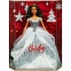 thumbnail image 4 of Barbie Signature 2021 Holiday Doll (12-inch, Brunette Hair) in Silver Gown, with Doll Stand and Certificate of Authenticity, Gift for 6 Year Olds and Up Barbie -, 4 of 6