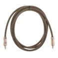 thumbnail image 2 of Conector De Metal Y Cable de sonido óptico Digital Digital Chapado En Oro Universal 6.6 pies, 2 of 7