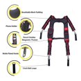 thumbnail image 4 of Ensemble de 4 Pcs Ceintures et Bretelles Réglables pour Outils de Charpentier Électricien, Ajustable, 4 of 6