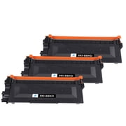 593-BBKD Toner Cartridge Replacement Compatible for Dell E310 E310dw E514 E514dw E515 E515dn E515dw Printer Ink (Black, 3-Pack)