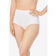 thumbnail image 3 of Comfort Choice Plus Size Full Coverage Stretch Cotton Brief 5-Pack, 3 of 5