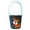 C, variant on Christmas Santa Bucket with Handle for Kids Christmas Party Favor Gift Bag Reusable Felt Tote for Holiday Treats Storage