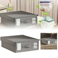 thumbnail image 1 of Home Textile Storage Wardrobe Linen Organizer for Bedding Fabric Non Woven Bed Sheet Four Piece Storage Solution, 1 of 8