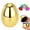 5.9in*1, variant on Large Gold Plastic Easter Egg, 2.36 Inch Empty Openable Egg for Filling Candy Toys, Giant Easter Egg Hunt Decorations, Basket Stuffers Party Supplies, 1pc