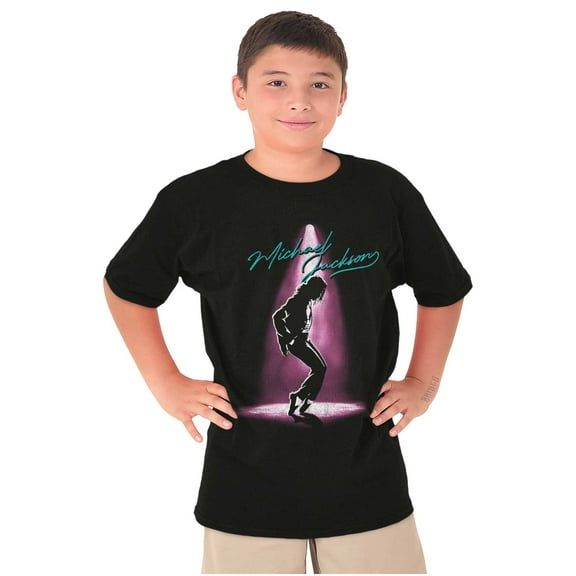 Michael Jackson Toe Stand Dance Crewneck T Shirts Boy Girl Teen Brisco Brands XS