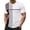 Gray, variant on ZUKMRJPC Men's Workout Tops Short Sleeve Crewneck Fashion Color Block Pullover Tees Casual Lightweight Stretchy Summer Athletic Shirts