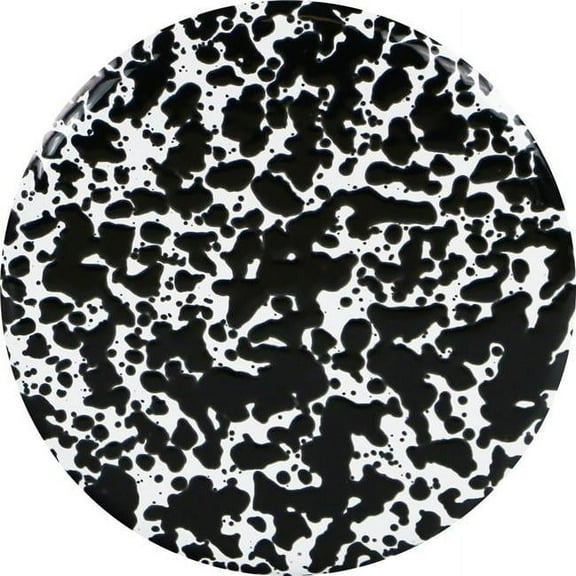 Reston Lloyd 10'' Enamel On Steel Burner Cover  Black Marble