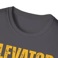 thumbnail image 3 of Elevator Mechanics Get It Up Faster  Novelty Unisex Softstyle T-Shirt, 3 of 4