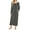 Black Stripes, variant on Women Long House Coat Zipper Front Robes Full Length Nightgowns with Pockets Striped Loungewear