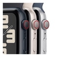 thumbnail image 3 of Smartwatch Apple SE (GPS + Cellular) Caja de aluminio Negro 44MM correa deportiva color Negro talla S/M, 3 of 4