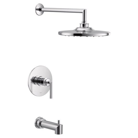 Moen Uts32003 Arris Chrome Round 1 Handle Single Function Pressure Balanced Valve Trim Only