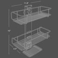 thumbnail image 4 of BATHBEYOND Shower Caddy Suction Cup Tier Shower Shelf - Adjustable Shower Caddy 400 Stainless Steel No-Drilling and Extra Adhesive Sticker for More Stronger Suction, 4 of 7