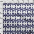 thumbnail image 2 of oneOone Tissu Popeline de Coton Chevron Imprimé Ikat pour Couture Largeur 42 Pouces, 2 of 4