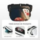 thumbnail image 5 of Balery Poker Chips Mochila Cinturón para Mujeres y Hombres, Bolsa de Cintura Impermeable de Doble Capa con Correa, 5 of 9