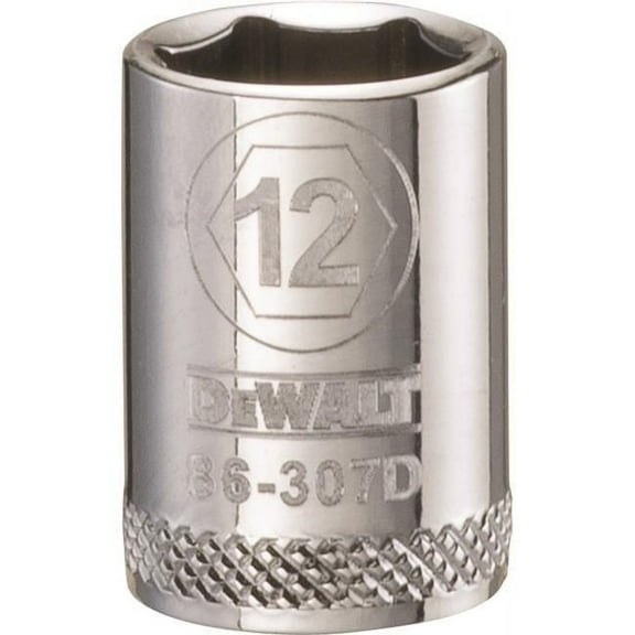 Stanley Tools 227738 12mm 6 Point Socket - 0.37 in. Drive