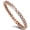 Clear & Rose Gold-Tone, variant on All In Stock Round CZ Eternity Stackable Ring Sterling Silver Size 3