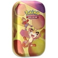 thumbnail image 1 of Pokemon TCG: Scarlet & Violet—151 Mini Tin – Meowth and Hitmonchan (2 Booster Packs, 1 Coin & 1 Art Card), 1 of 6