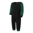 thumbnail image 3 of Conjunto de pijamas navideños familiares a juego con estampado de cuadros. Pijamas de vacaciones para papá, mamá y niños., 3 of 10
