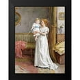 thumbnail image 2 of Kilburne, George Goodwin 14x18 Black Modern Framed Museum Art Print Titled - The Master of The House, 2 of 5