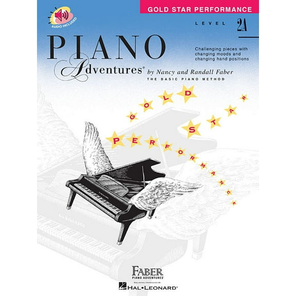 Piano Adventures - Gold Star Performance Book - Level 2a Book/Online Audio, (Paperback)