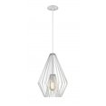 thumbnail image 1 of Z-Lite Quintus 1 Light Mini Pendant in White, 1 of 1