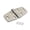 Style1, variant on 2Pcs Heavy Duty Cast 316 Stainless Steel Hinges For Boat Hatches And Cabin Doors 76mm X 38mm