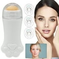 Musatteng Facial Cleansing Brush Heads OilAbsorbing Volcanic Face Roller, Reusable Facial Tool