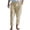 Khaki, variant on ZQUUVOU Men's Casual Linen Pants Beach Summer Elastic Waist Drawstring Pants Khaki