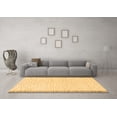 thumbnail image 3 of Ahgly Company Indoor Rectangle Solid Brown Modern Area Rugs, 6' x 9', 3 of 4