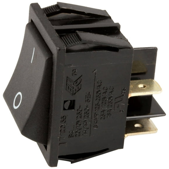 Norlake 124026 125/2 Power Switch Rocker, Dpst