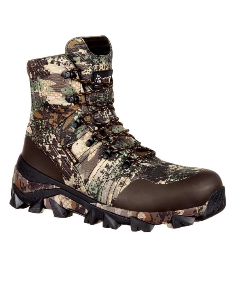 Rocky Outdoor Boots Mens Claw Lace Up Rubber EVA Venator Camo RKS0327