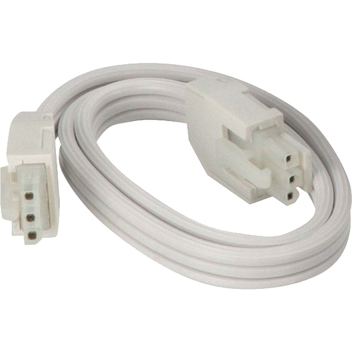 Good Earth Lighting UC1138WH118LF0G 18 in. LED Smooth Light Under Cabinet Light - White Finish