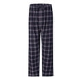 thumbnail image 3 of GLOBAL Men's Cotton Flannel Pajama Bottoms - Plaid Pajama Pants for Men with Pockets - Lounge & Sleep PJ Bottoms,2-Pack, 3 of 4