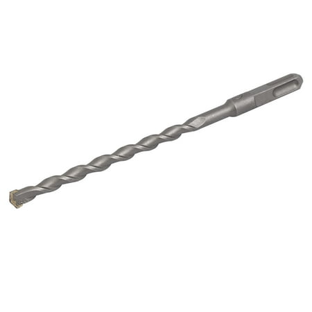 - 10mm Tip 200mm Long Chrome Steel Square SDS Plus Shank Masonry Hammer Drill Bit