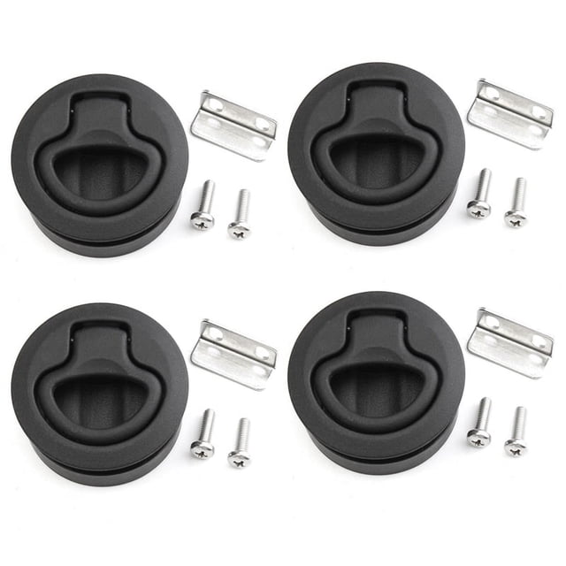 4X Loquet de Trappe Ronde Loquet de Porte 1/2 Pouce Remplacer M1-63 RV Marine