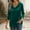 *Army Green, variant on ClodeEU Women's Velvet Pleated Cowl Neck,Long Sleeves Loose Casual Tunic Blouse Tops Blue,Womens Plus S