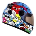 thumbnail image 2 of Casco Ghira Gh-Junior Azul Friends Cerrado Mica Humo azul XL, 2 of 6