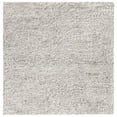 thumbnail image 2 of SAFAVIEH Berber Deena Distressed Area Rug, Ivory/Brown, 6' x 6' Square, 2 of 11